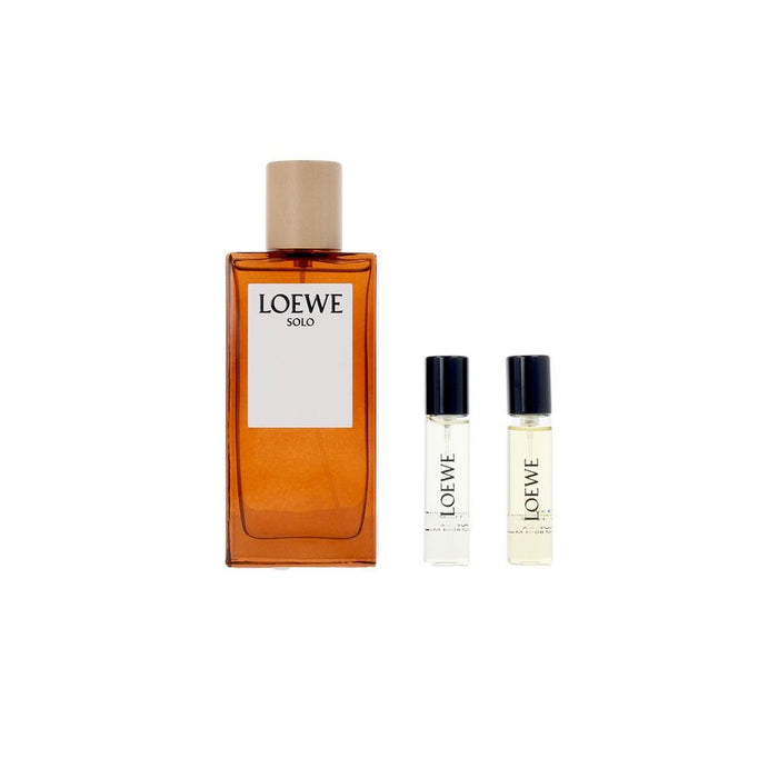 Men's Perfume Set Loewe SOLO LOEWE 3 Pieces