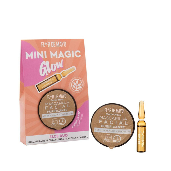 Cosmetic Set Flor de Mayo Mini Magic Glow Face Lote 2 Pieces