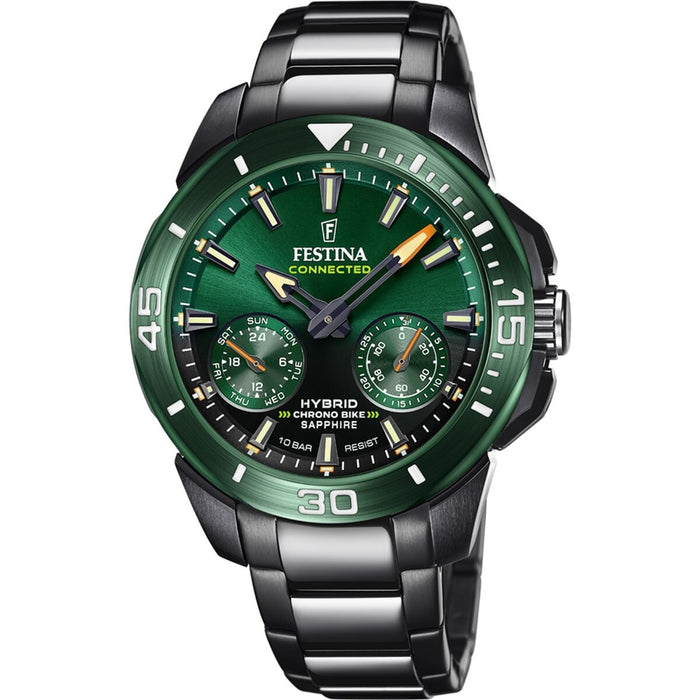 Zegarek Męski Festina F20646/1 Czarny Kolor Zielony