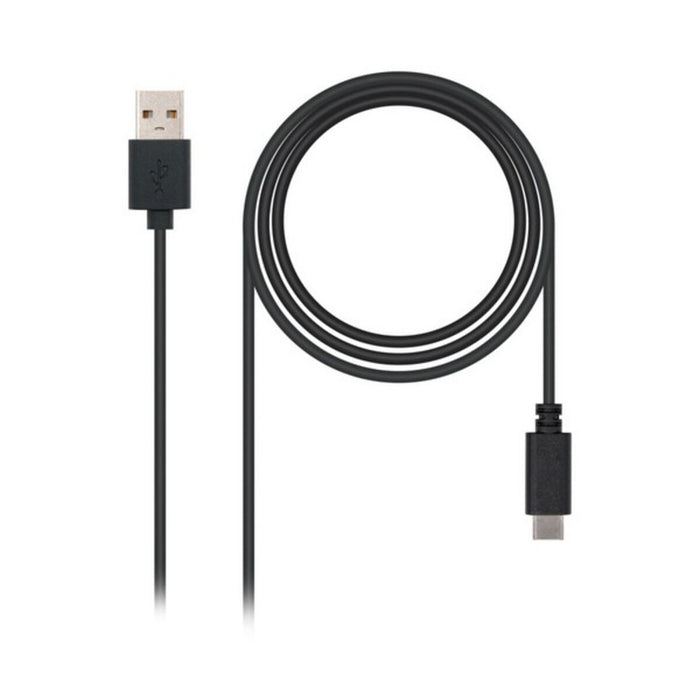 Kabel USB A na USB C NANOCABLE 10.01.210 Czarny