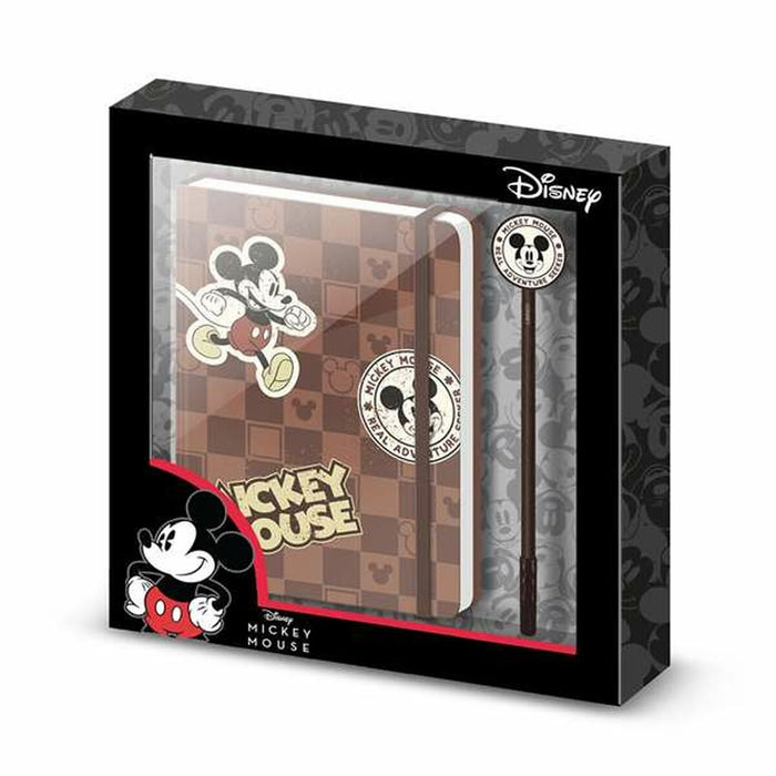 Agenda avec accessoires Mickey Mouse