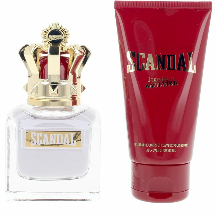 Zestaw Perfum dla Mężczyzn Jean Paul Gaultier SCANDAL POUR HOMME 3 Części