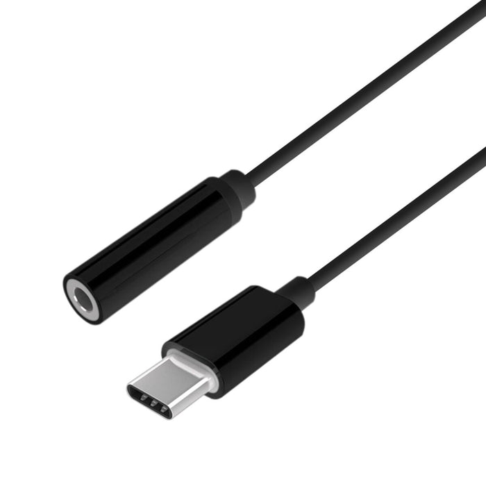 USB C to Jack 3.5 mm Adapter Aisens A109-0385 Black