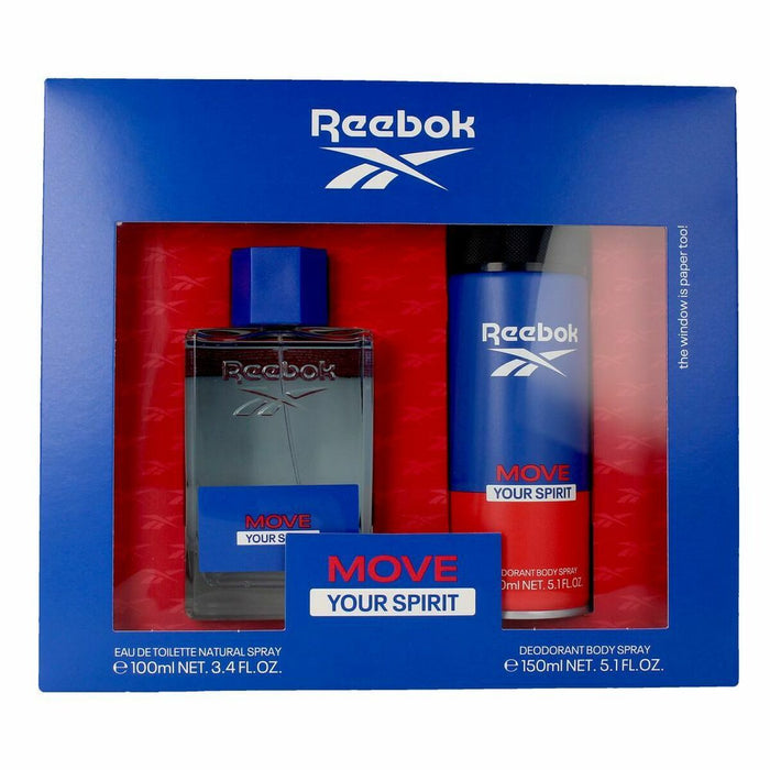 Zestaw Perfum dla Mężczyzn Reebok Move Your Spirit (2 pcs)