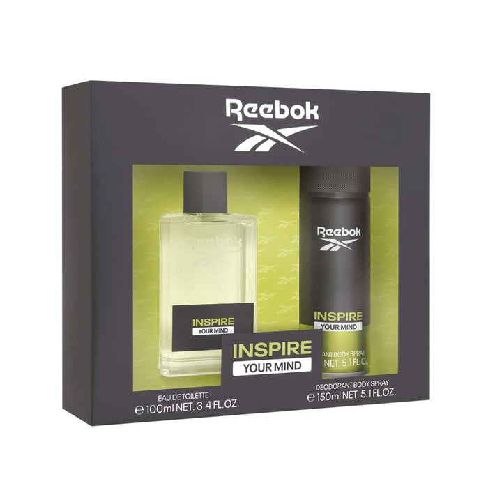 Zestaw Perfum dla Mężczyzn Reebok EDT Inspire Your Mind 2 Części