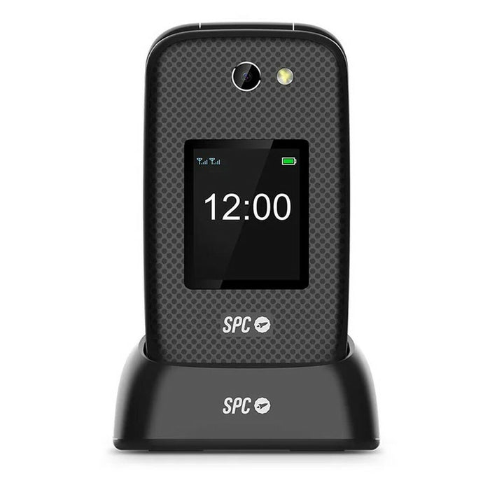 Mobile telephone for older adults SPC 2337N 2,8" 128 GB Black