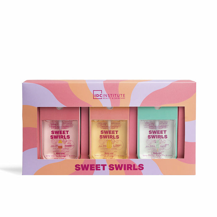 Zestaw Perfum dla Kobiet IDC Institute SWEET SWIRLS 3 Części