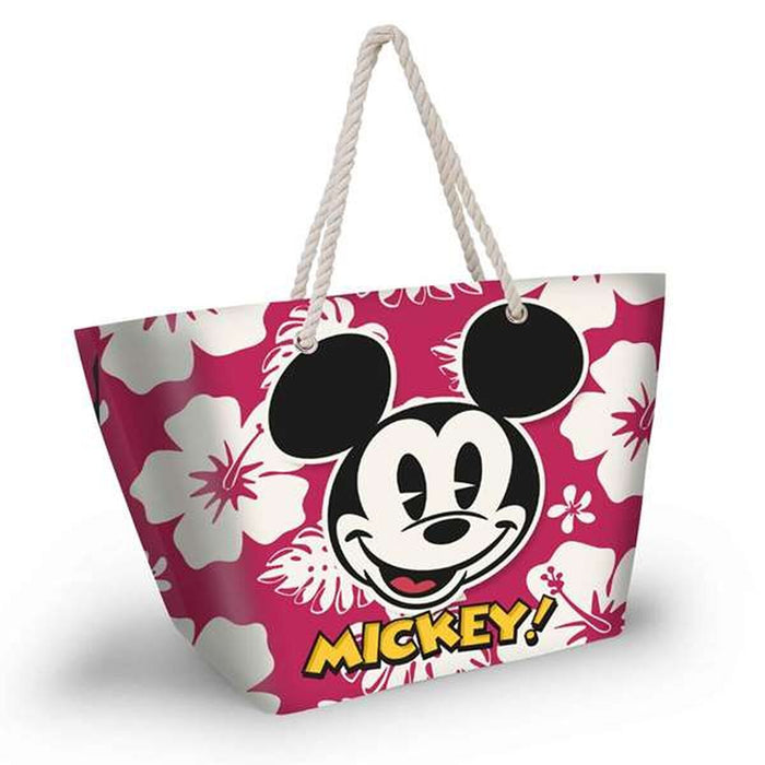 Sac de plage Mickey Mouse hawaii Rose