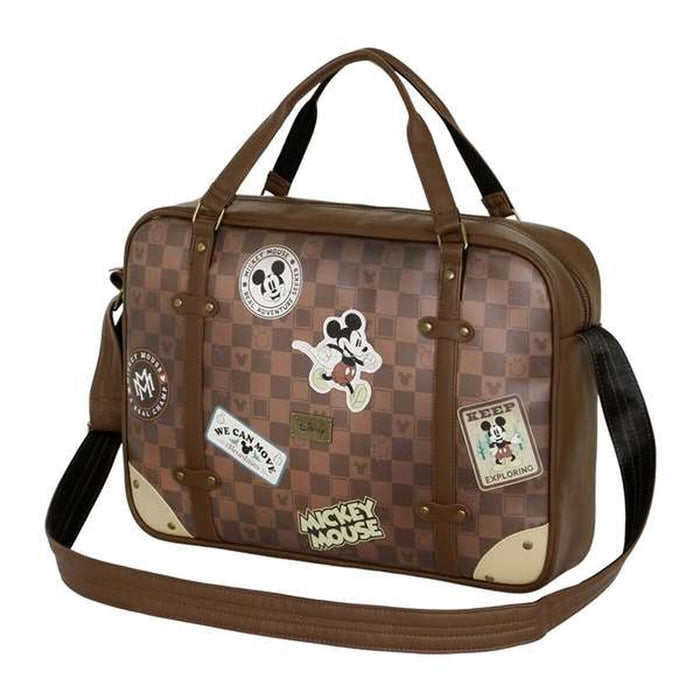 Housse pour ordinateur portable Mickey Mouse Marron