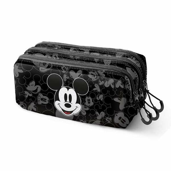 Triple Carry-all Mickey Mouse Year Black 23 x 10 x 11 cm