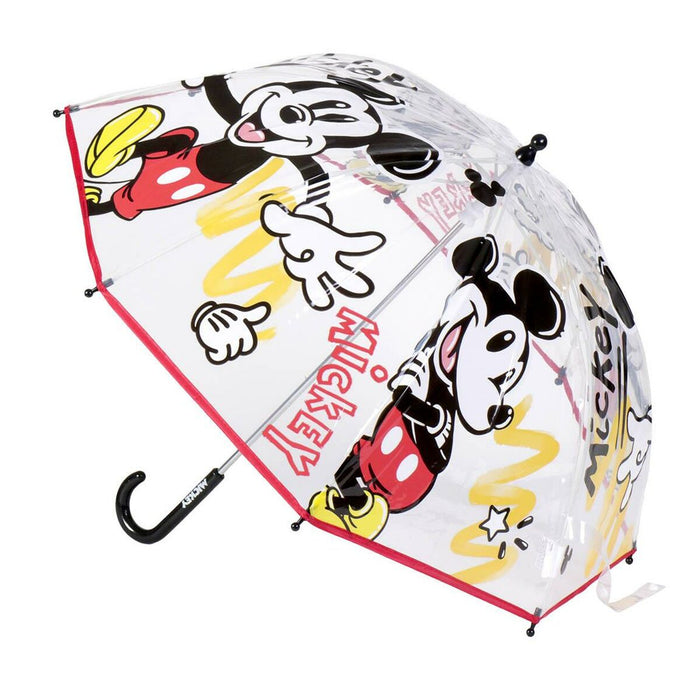 Umbrella Mickey Mouse Transparent Ø 71 cm
