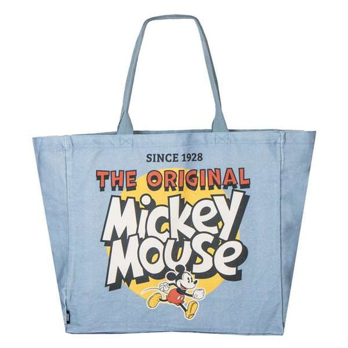 Torba na zakupy Mickey Mouse Niebieski 48 x 43 x 17 cm