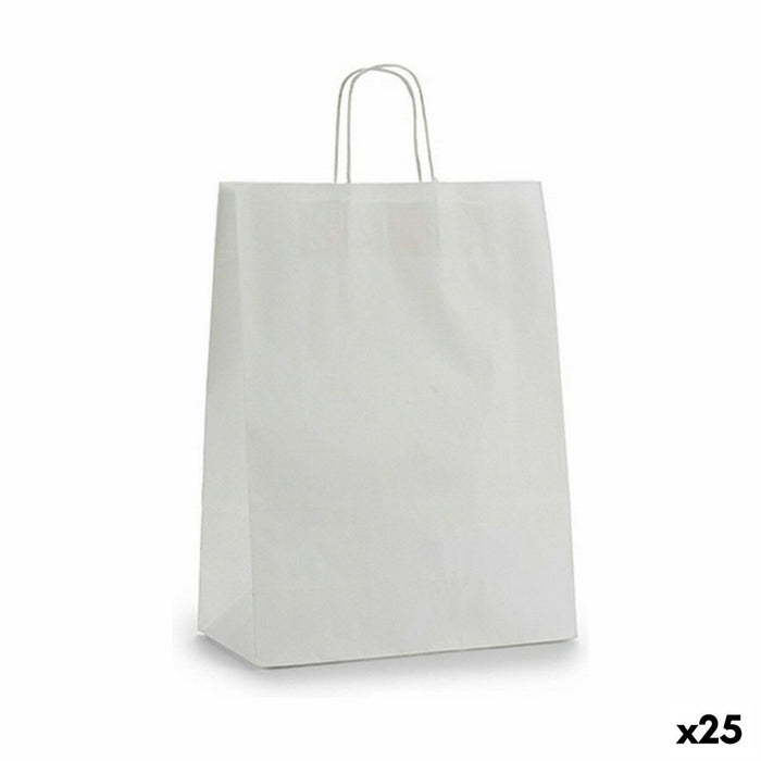 Paper Bag Pincello White 32 x 50 x 0,2 cm (25 Units)