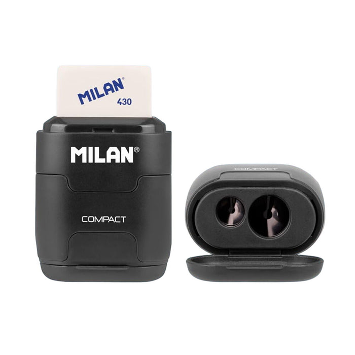 Pencil Sharpener Milan compactserie especial shadow Black Natural rubber