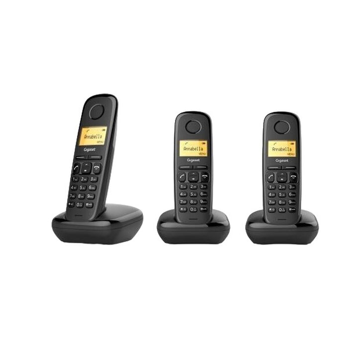 Wireless Phone Gigaset A170 Trio 1,5" Black