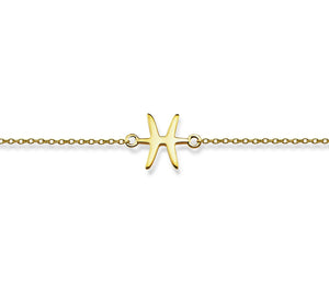 Vissen Armband Gold-Plated Zodiac ZB003G Jwls4u-0