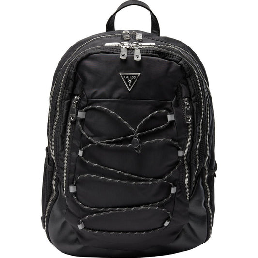 Guess, Certosa, Nylon, Textile Crossbody Bag, Black, HMECRNP2209, 33 x 46 x 15 cm, For Men